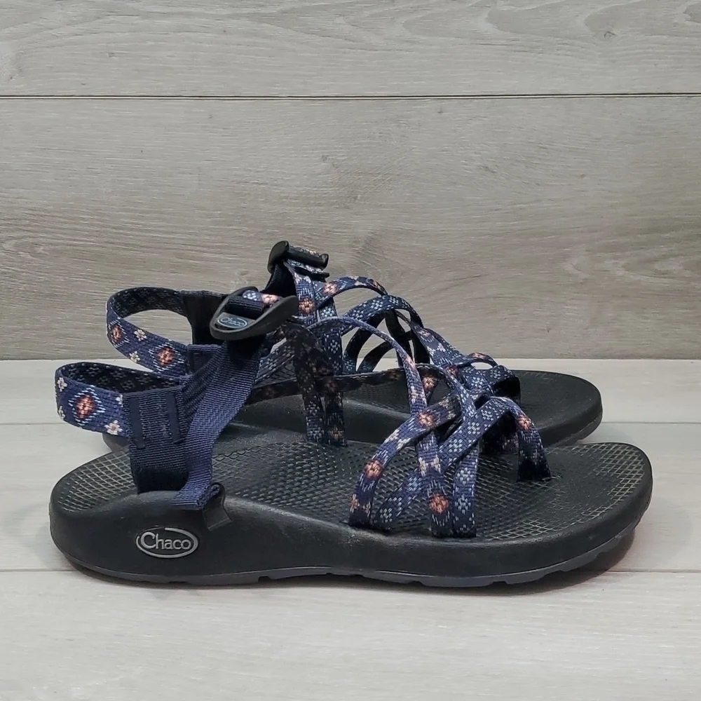 Chaco Women Z/X2 Classic Loop Toe Outdoor Wink Blue Sandals shoes s 9